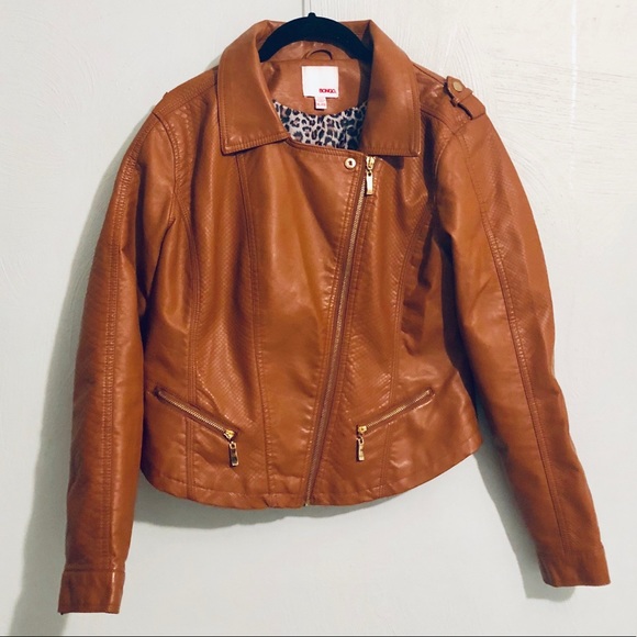 BONGO Jackets & Blazers - $5 SALE Bongo Faux-Leather Jacket